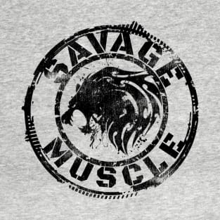 SAVAGE MUSCLE LION T-Shirt